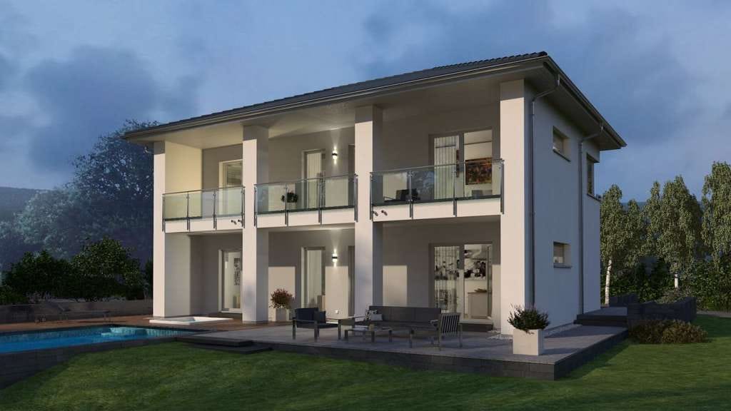 Immobilie in Brüsewitz - Einzugsfertige Designer-Stadtvilla mit Feldblick - Bild 0