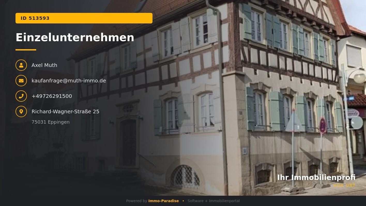 Immobilie in Sulzfeld - Gemütlich und charmant Wohnen im Fachwerkhaus.
Mitten im Ort, aber mit Garten und Garagen. - Bild 0