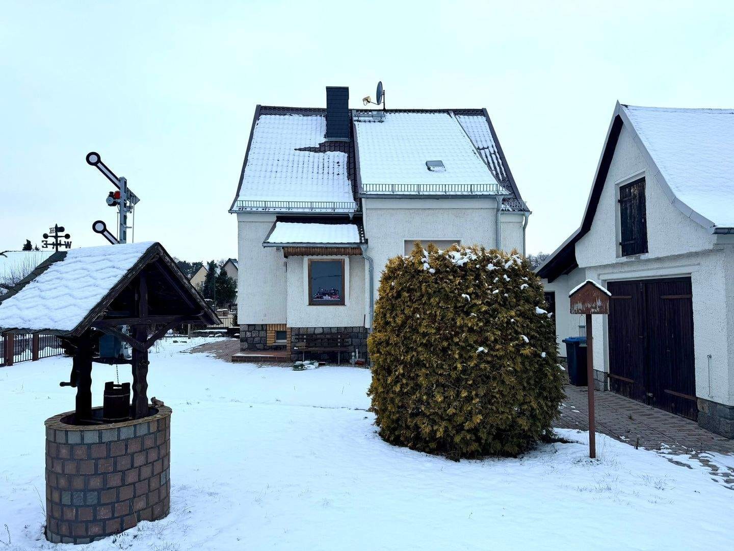 Immobilie in Annaburg - Freistehendes Einfamilienhaus in ruhiger Siedlungslage von Annaburg  - Bild 1