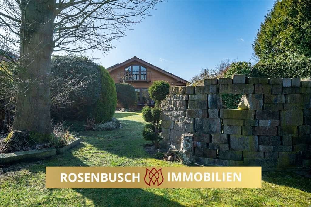 Immobilie in Worpswede - Charmantes Holzbohlenhaus mit Einliegerwohnung und großem Garten - Bild 0