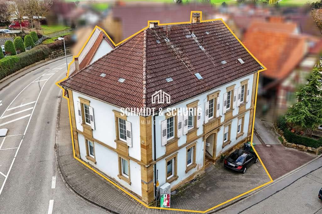 Immobilie in Kürnbach - Kapitalanlage mit Charme: Vermietetes Mehrfamilienhaus mit Ausbaupotenzial - Bild 0