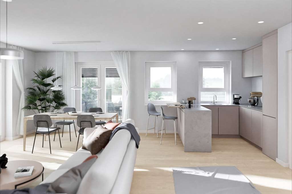Immobilie in Widdern - Dachgeschoss-Traum im Neubau: 3 Zimmer & sonnige Wohlfühlterrasse - Bild 3