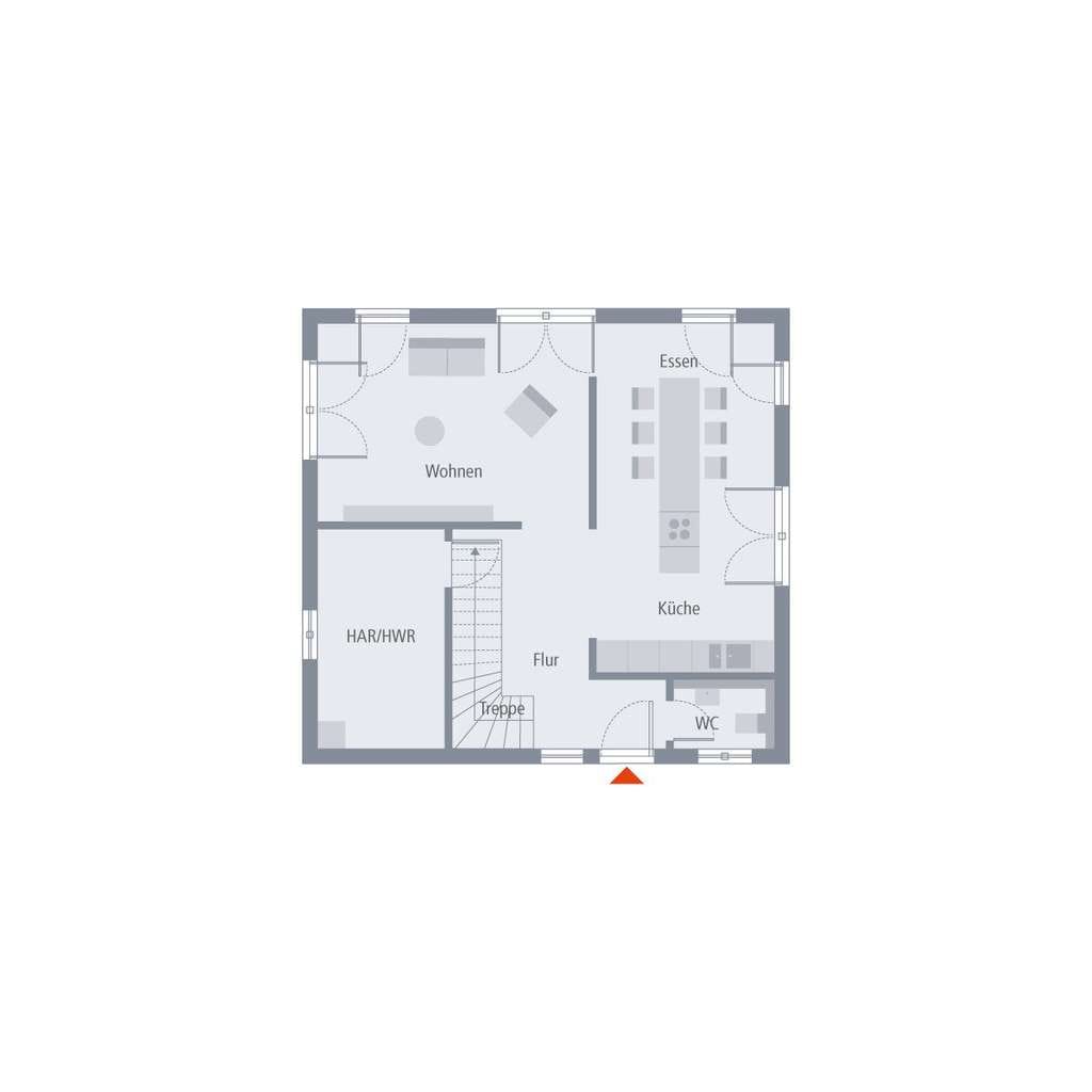 Immobilie in Angermünde - Der ideale Ort für Ihren Neustart: familienfreundlicher Grundriss und zeitgemäße Architektur. Haus + - Bild 1