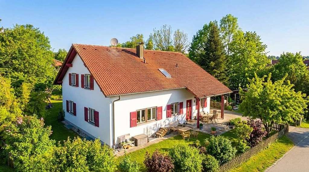 Immobilie in Geltendorf - Ein Zuhause zum Ankommen - charmantes Einfamilienhaus in idyllischer Lage in Kaltenberg (Geltendorf) - Bild 1