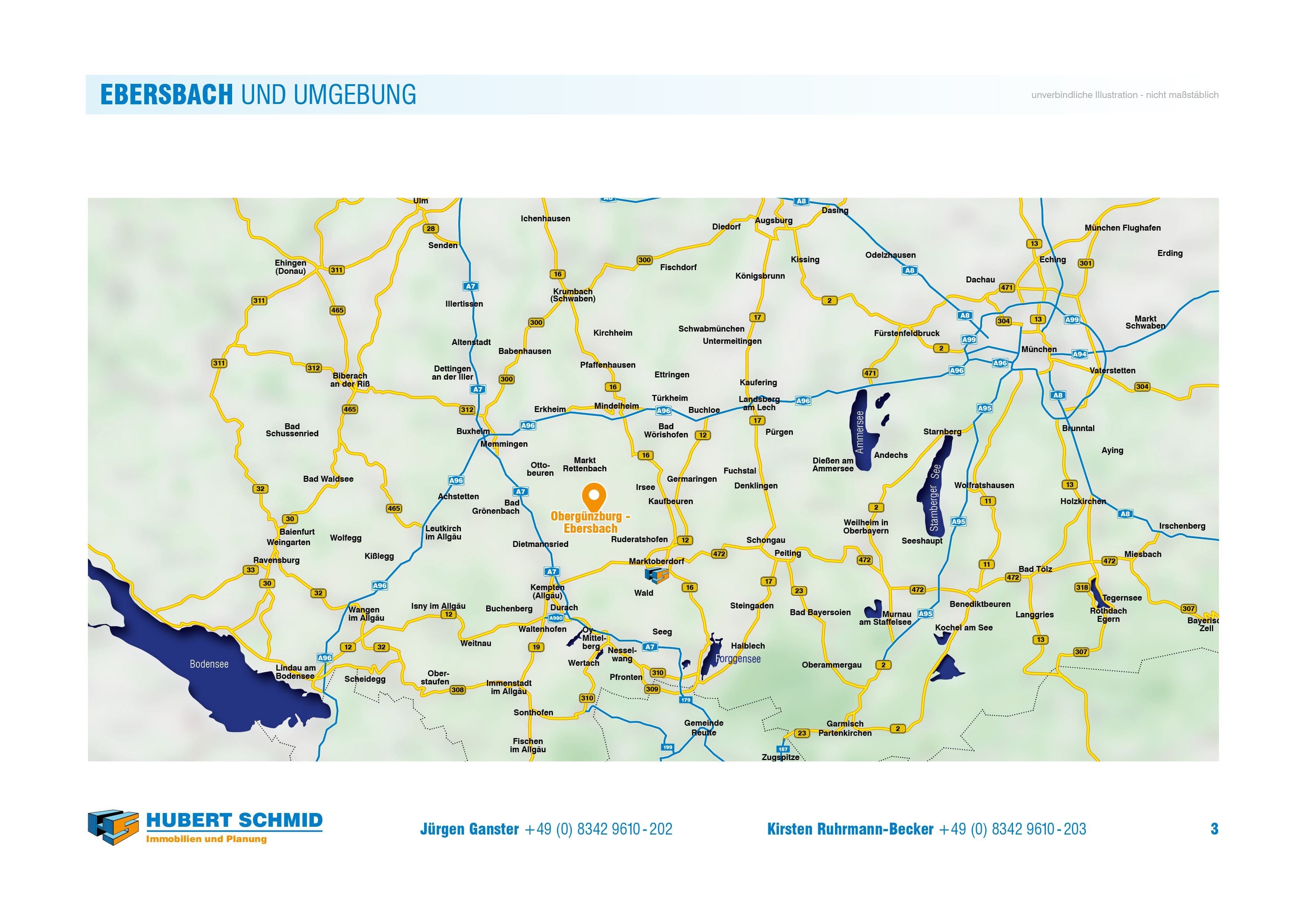 Immobilie in Obergünzburg - Wohnen im Nelkenweg - Neubau schlüsselfertige Doppelhaushälfte in 87634 Obergünzburg-Ebersbach - Bild 2