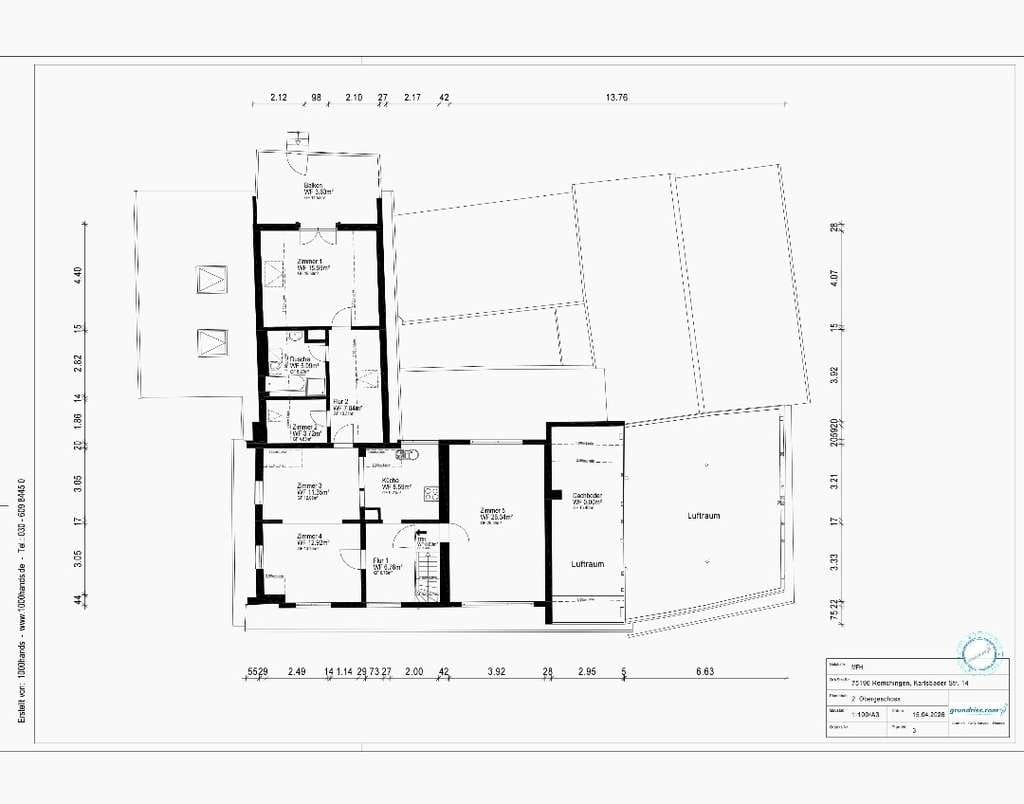 Immobilie in Remchingen - Zweifamilienhaus mit großem Grundstück, historischem Charme und Potenzial für Neues - Bild 1