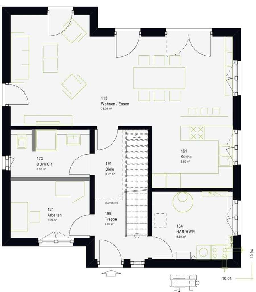 Immobilie in Grasleben - Traumhaus mit Traum- Grundstück und einer tollen Aktion!  - Bild 3