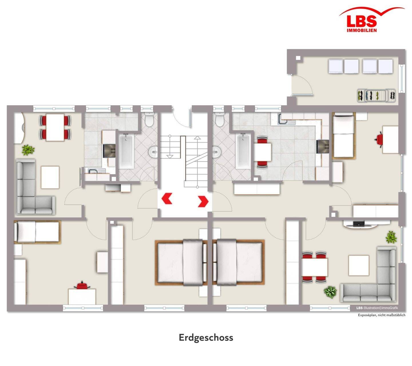 Immobilie in Balve - Vollvermietetes Sechsfamilienhaus in Balve - Bild 1