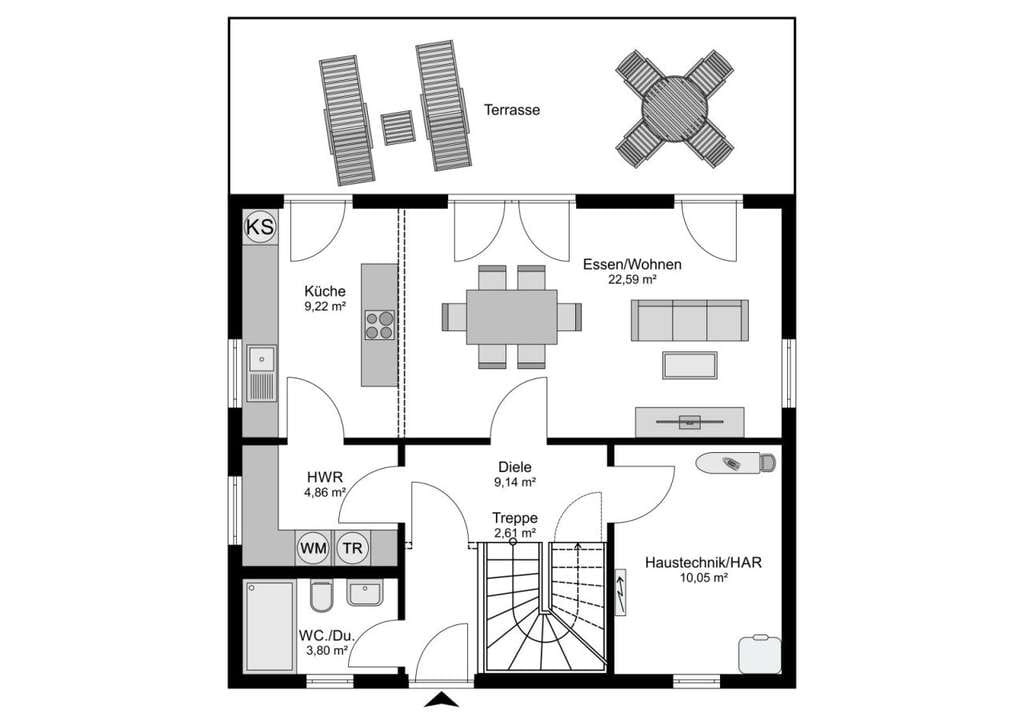 Immobilie in Kirrweiler - Streif Aktionshaus als Effizienzhaus 40 incl, Grundstück - Bild 2