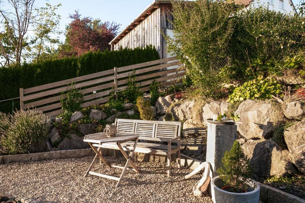 Immobilie in Hergatz - Hochwertig ausgestattetes Reiheneckhaus mit mediterranem Garten - Bild 3