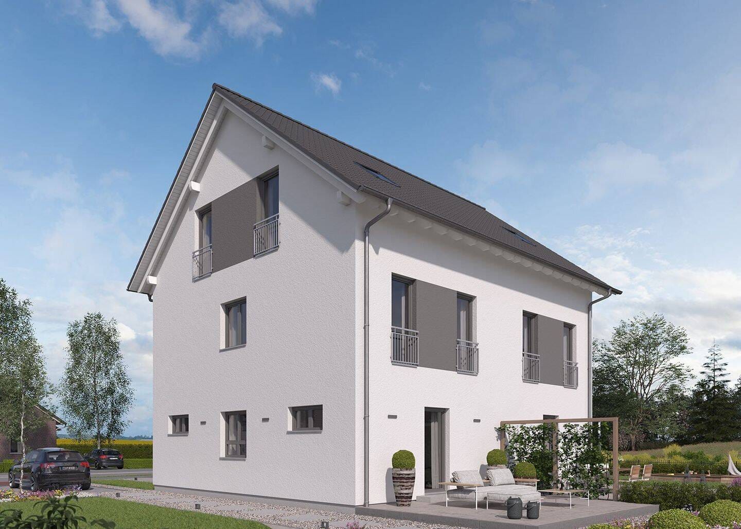 Immobilie in Mettenheim - Große Doppelhaushälfte in Mettenheim - Bild 1
