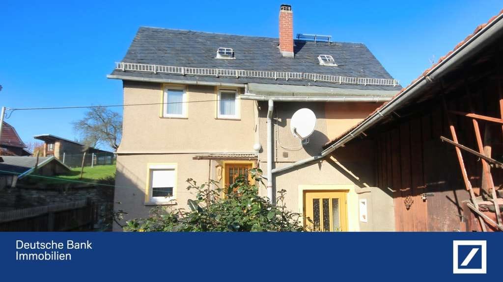 Immobilie in Mohlsdorf-Teichwolframsdorf - Kleines Haus - niedrige Kosten, viel Platz für individuelle Gestaltung! - Bild 0