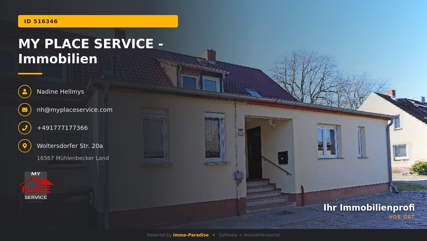 Immobilie in Anklam - Reihenmittelhaus zwischen Ostsee und Großstadt, und den Kleingarten gleich hinter dem Haus! - Bild 0