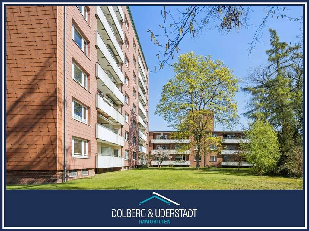Immobilie in Wedel - Helle 3-Zimmer-Wohnung mit Süd-Balkon, Aufzug & Stellplatz in Wedel - Bild 0