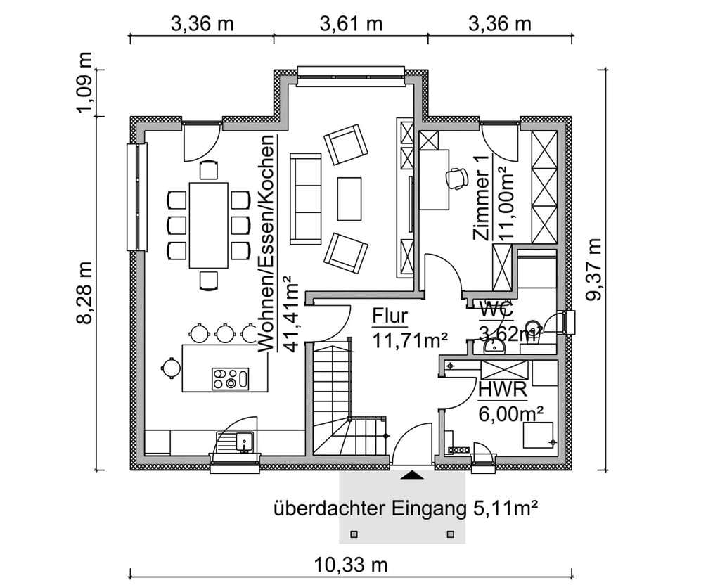Immobilie in Morsbach - -Morsbach-  ScanHaus SH 136 XXL -für mehr Komfort - Bild 2