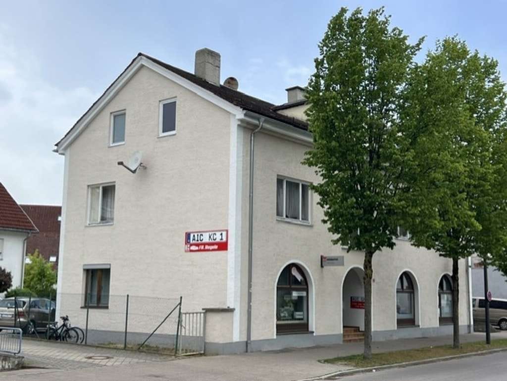 Immobilie in Aichach - Wohn und Geschäftshaus in Top Lage , 4 Einheiten mit 5 Stellplätzen - Bild 1