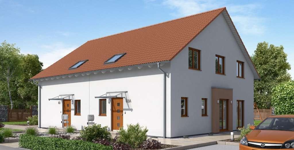 Immobilie in Wanderup - Nordischer Wohntraum in Wanderup: Ihr individuelles Doppelhaus - Bild 0