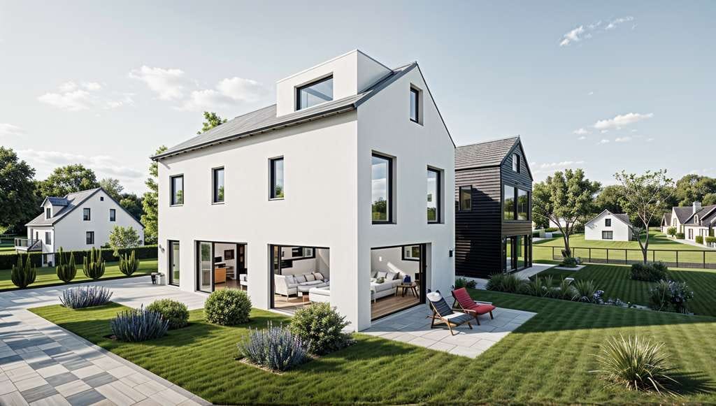 Immobilie in Grasbrunn - Exklusives Architektenhaus mit 8 Zimmern & modernster Haustechnik - Bild 0