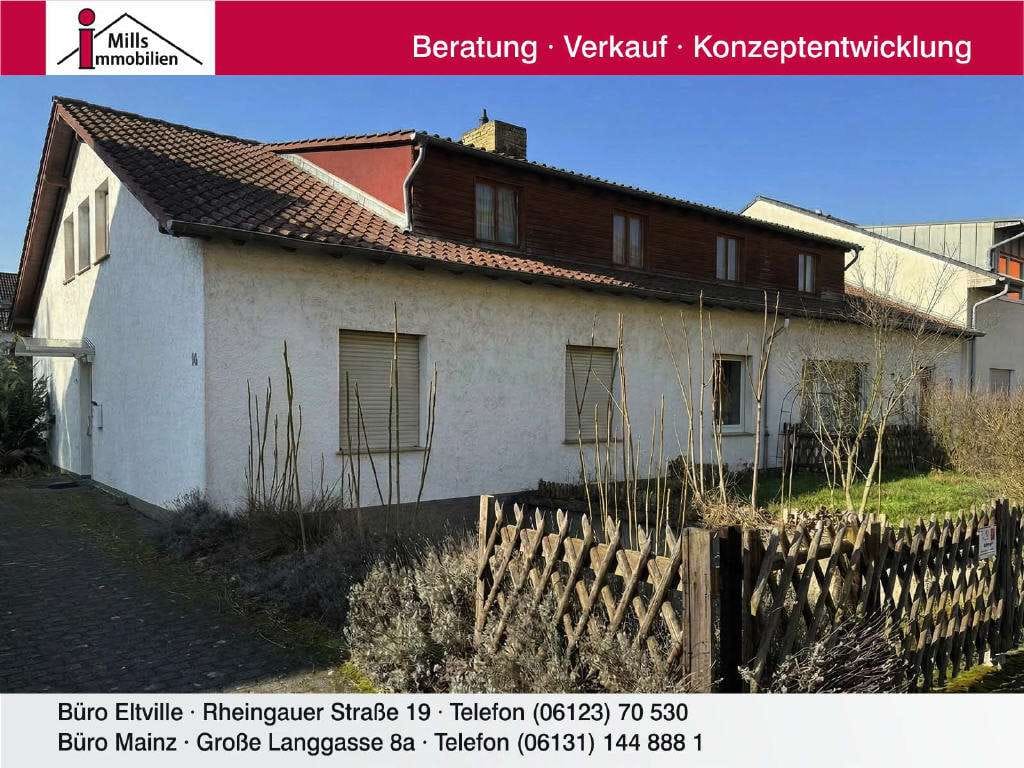 Immobilie in Ingelheim am Rhein - Großzügiges 2 Familienhaus mit 9 weiteren Fremdenzimmern in ruhiger Lage - Bild 0