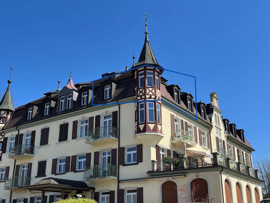 Immobilie in Heiligenberg - Lichtdurchflutete, vollmöblierte 2-Zimmer Whg im 3. OG in Heiligenberg (Erstbezug nach Renovierung) - Bild 2