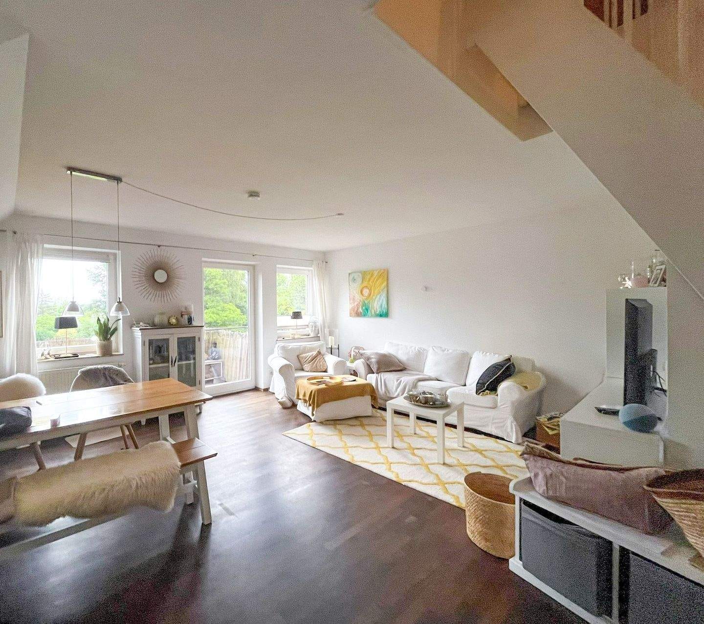 Immobilie in Bendestorf - Individuelle 2-Zimmer-Maisonette mit Balkon und offenem Wohnkonzept in Bendestorf - Bild 0