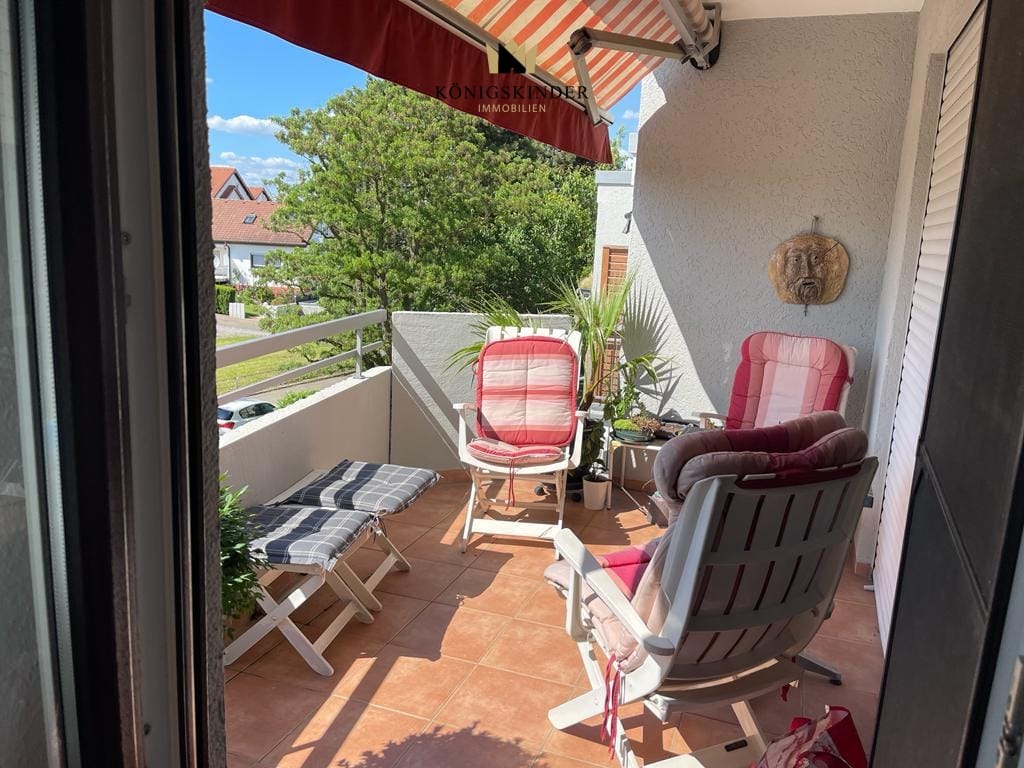 Immobilie in Neckarsulm - Mondän mit zwei Balkonen und Waldblick - Bild 2