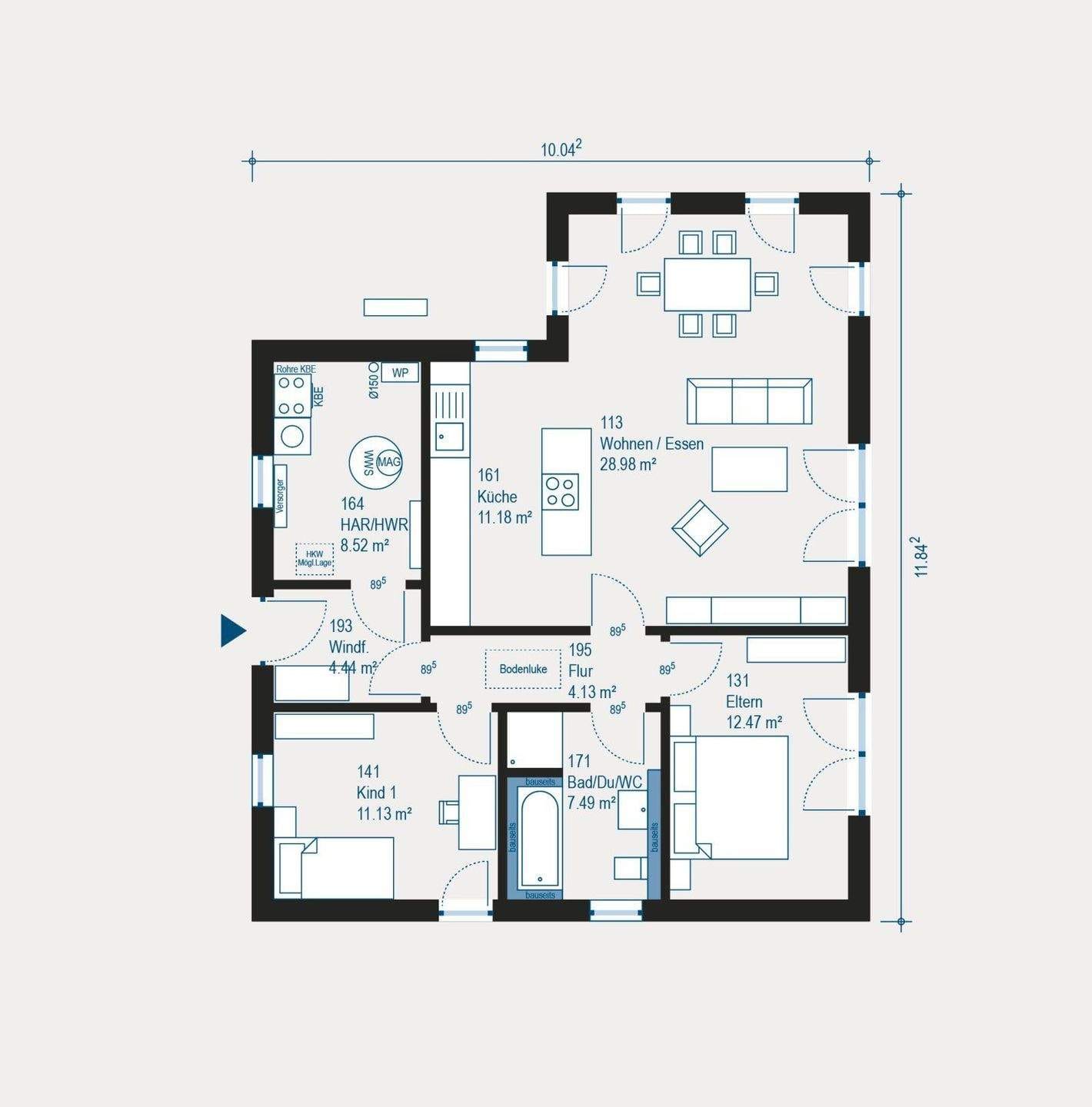 Immobilie in Rheinzabern - Gestalten Sie Ihr Traumhaus: Moderner Bungalow mit individuellem Flair - Bild 1