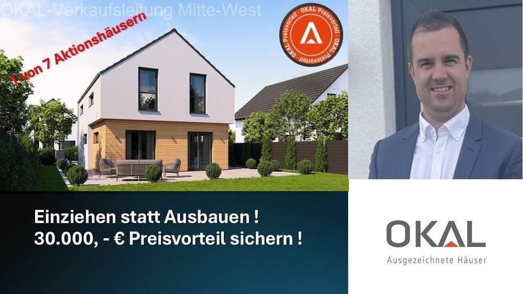 Immobilie in Frücht - AKTION !! KLEIN IN DER FLÄCHE, GROSS IM GEFÜHL - Malervorbereitet inkl. Grundstück - Bild 0