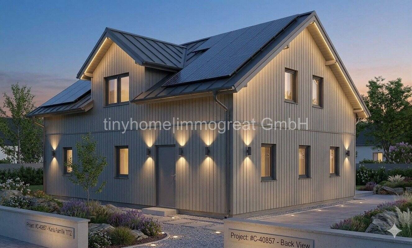Immobilie in Ihlienworth - Kleines Einfamilienhaus/ Blockbohlen-Holzmassivholz in 21775 Ihlienworth - Bild 0