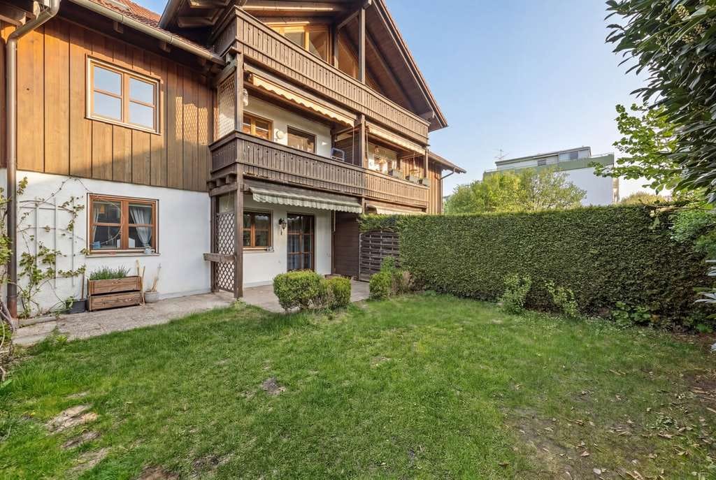Immobilie in Penzberg - Ruhige Gartenwohnung zum Selbstbezug - Bild 0