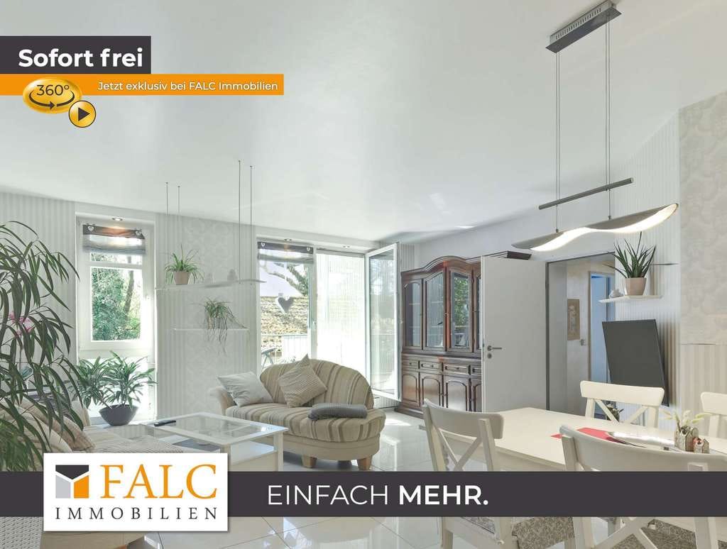 Immobilie in Nottuln - Barrierearme Erdgeschosswohnung mit Balkon, Garage & vermieteter Einliegerwohnung - Bild 0