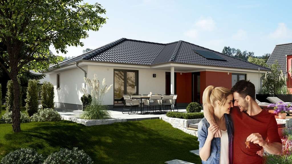 Immobilie in Lienen - Winkelbungalow 108: Stufenloses Wohnglück mit besonderem Charme - Bild 0