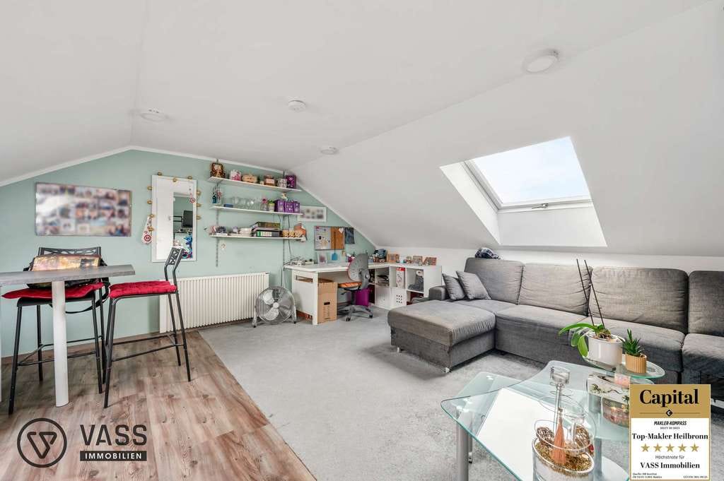Immobilie in Neckarsulm - Charmante 2-Zimmer-Wohnung mit offenem Wohn-/Essbereich in Amorbach - Bild 1