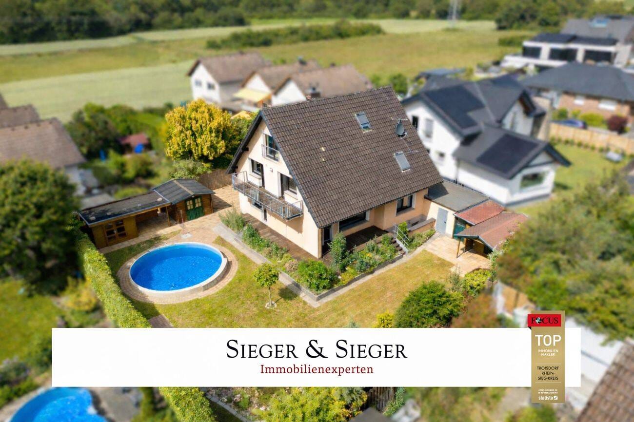 Immobilie in Niederkassel - Ihr Zuhause mit Gartenparadies & Pool - Ideal für Familien oder Mehrgenerationen - Bild 0