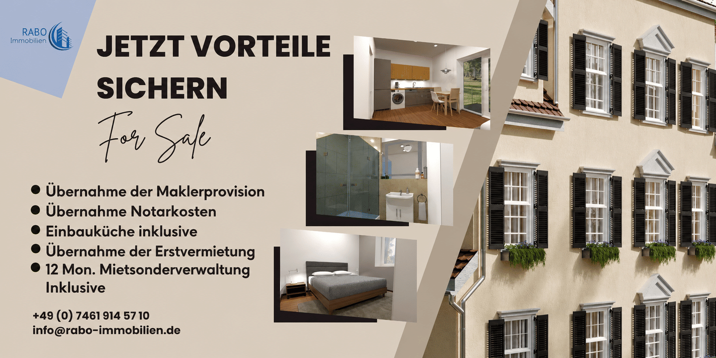 Immobilie in Fridingen an der Donau - KfW 40 Apartments für Eigennutzer und Kapitalanleger - Bild 1