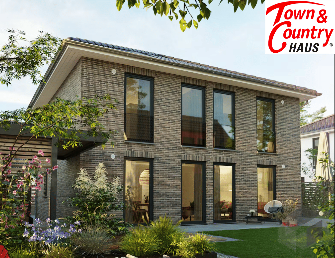 Immobilie in Bayreuth - Mehrere Grundstücke in BAYREUTH-WOLFSBACH (separat), Stadtvilla 145 von Town & Country mit 2 Vollgeschossen – ca. 150 m² NF - Bild 3