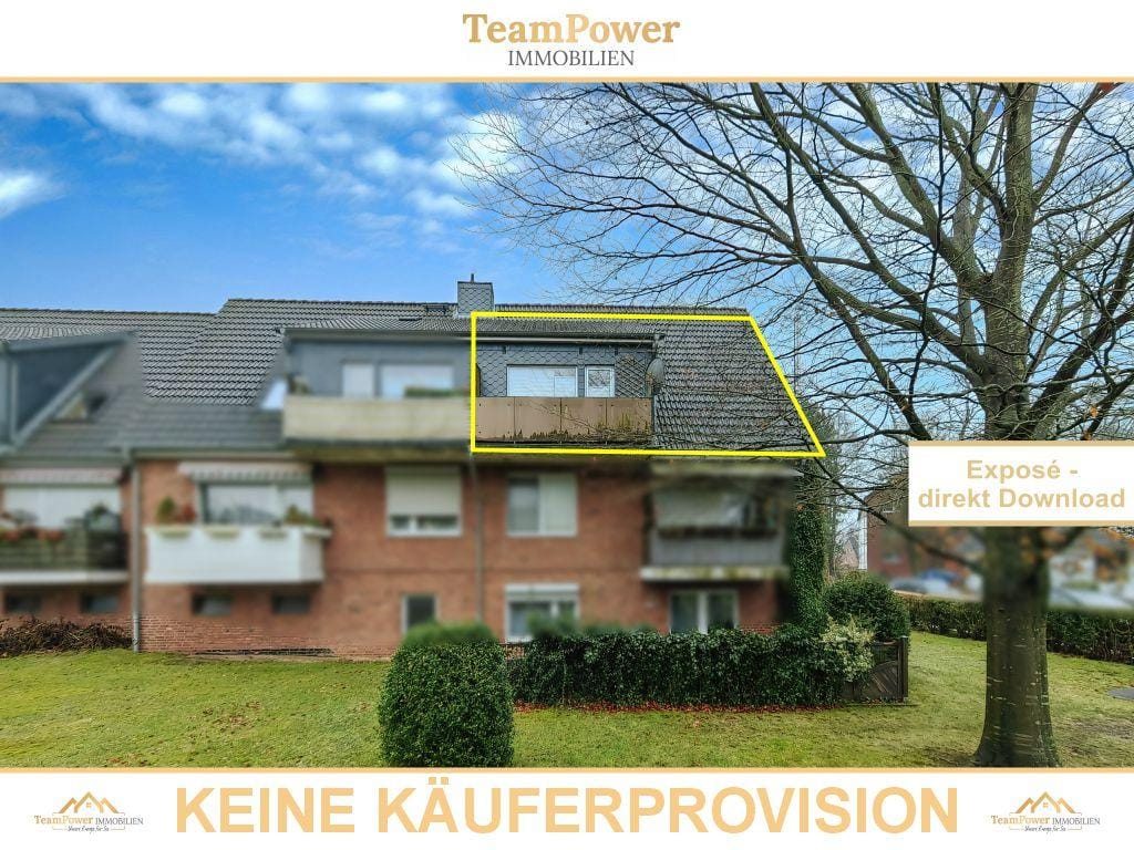 Immobilie in Wrist - Kapital clever parken - Vermietete Dachgeschosswohnung mit Balkon - Bild 0