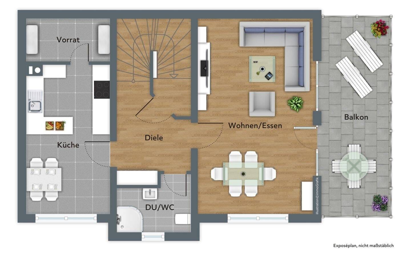 Immobilie in Neuberg - Hermann Immobilien:  2 Häuser auf  2725 qm Grundstück +Scheune+Halle in Neuberg-Ravolzhausen - Bild 4