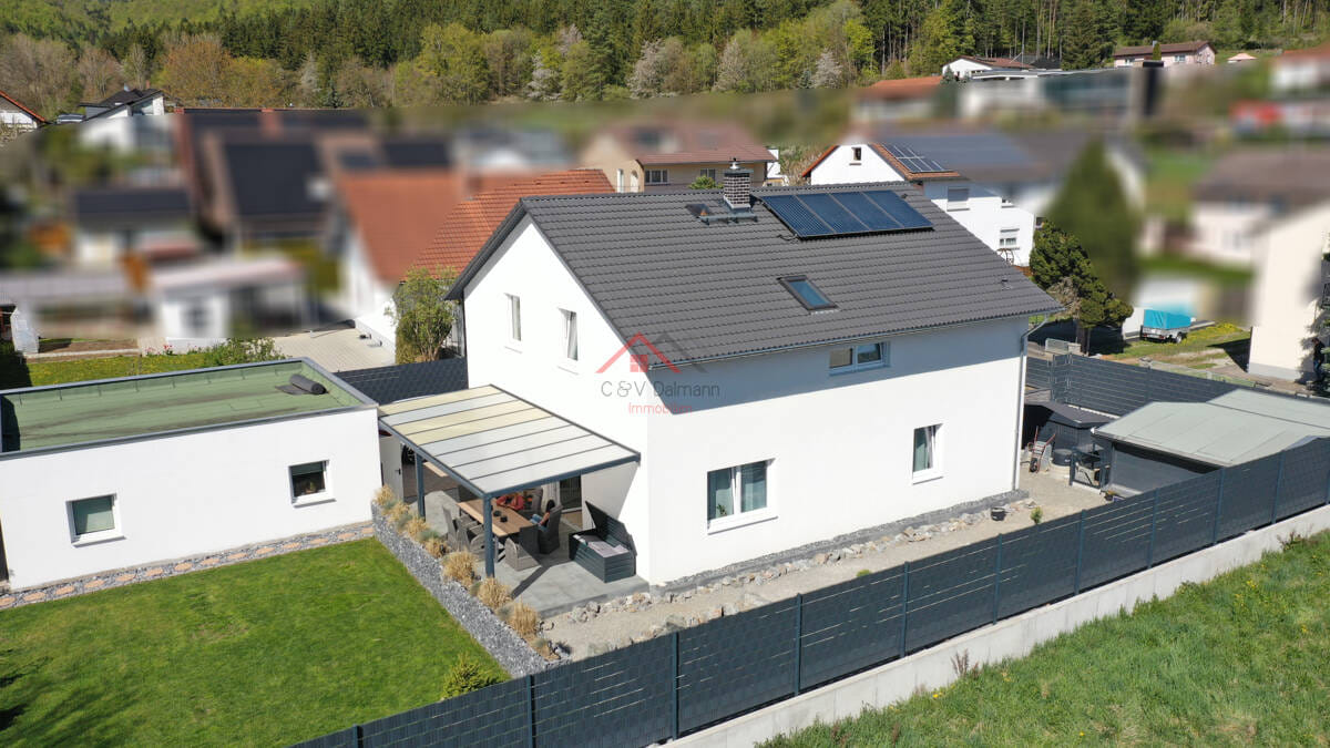 Immobilie in Geisingen - "Exklusives KfW-55-Familiendomizil mit Designer-Interieur, Traumgarten & Großraumgarage" - Bild 0