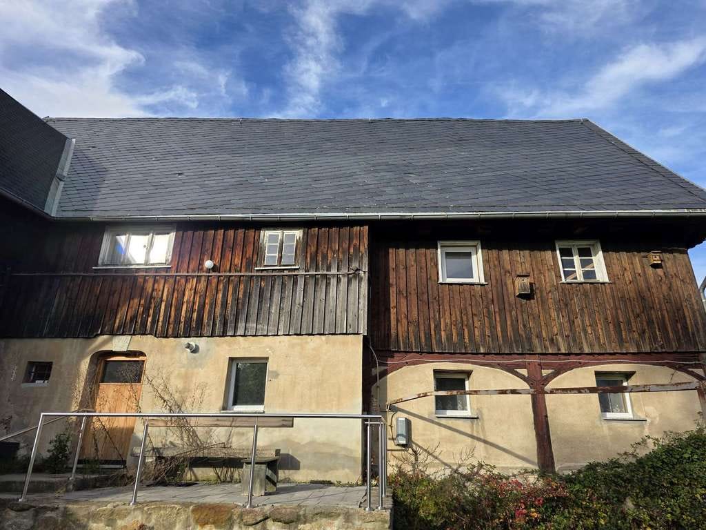 Immobilie in Kubschütz - Kubšicy - Denkmalgeschützter Bauernhof bei Bautzen auf 1200m² Grundstück für einen Top-Preis - Bild 1