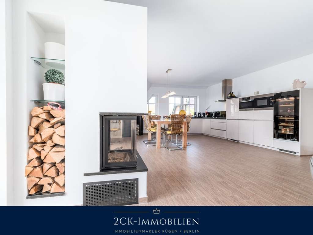 Immobilie in Mönchgut - Mönchgut: Zukunftssicheres Familien- und Ferienhaus mit autarker Technik & Boddenblick, PV, Erdwärme - Bild 4
