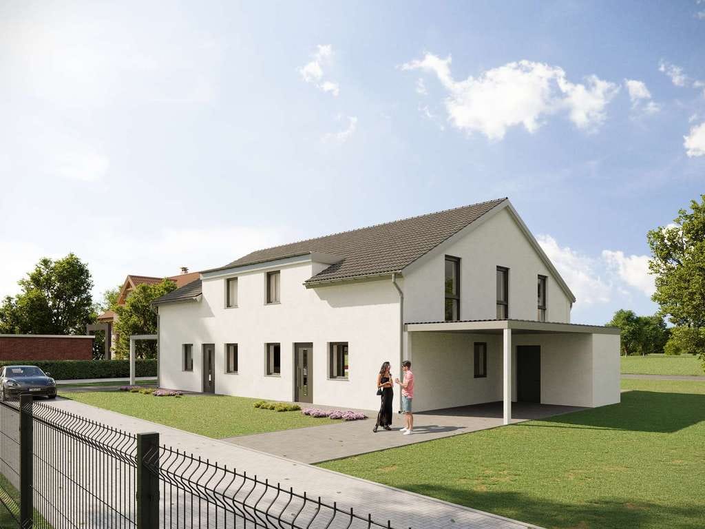 Immobilie in Wienhausen - Moderne Neubau-Doppelhaushälfte in Wienhausen-Bockelskamp - Bild 1