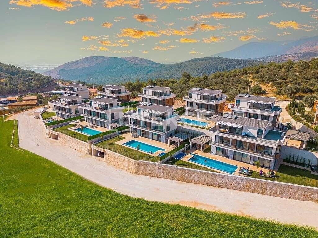 Immobilie in Paitzdorf - 4-Schlafzimmer-Villen mit Meerblick und privaten Pools in Kas Kalkan - Bild 2