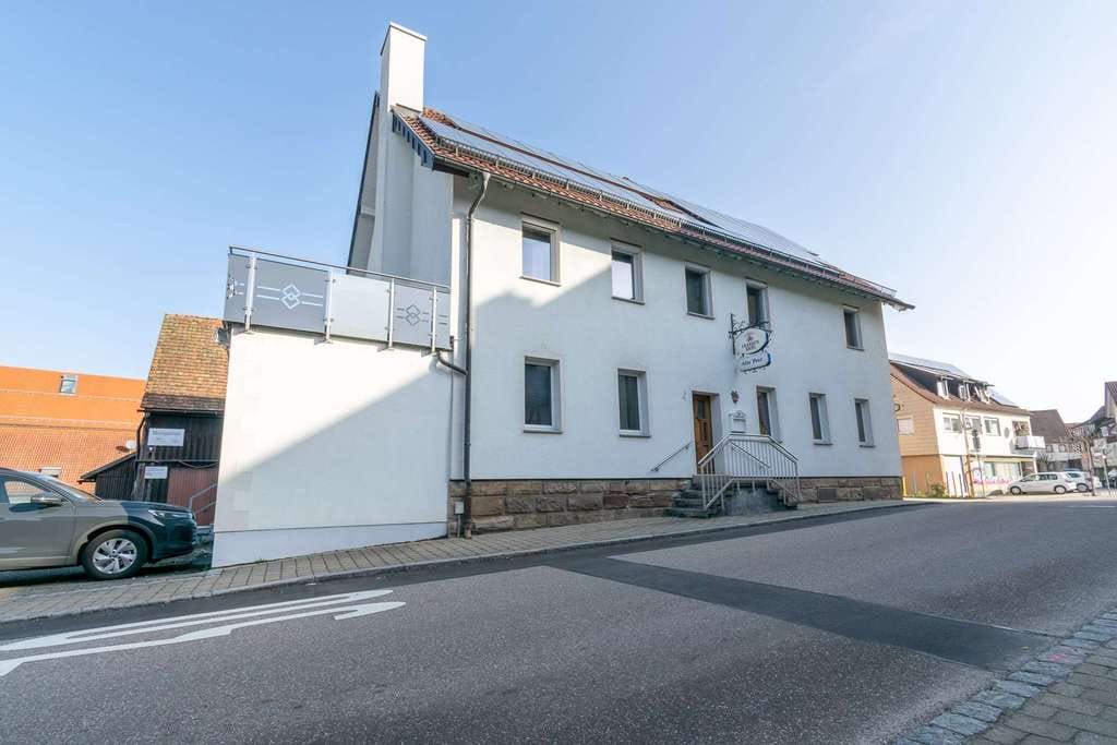 Immobilie in Mainhardt - Renommierte Gaststätte mit zwei Wohneinheiten in bester Lage! - Bild 1