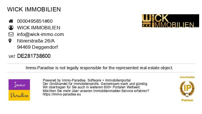 Immobilie in Windorf - WINDORF, BAYERN: Blockhaus mit 2 Ferienwohnungen & Panoramaaussicht – Ihre Investition in Erholung - Bild 1