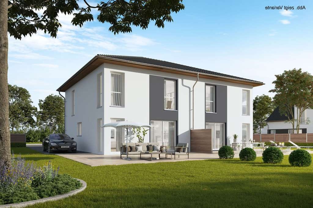 Immobilie in Rastenberg - Moderne Doppelhausvilla inkl. Grundstück in guter Wohnlage - Bild 0
