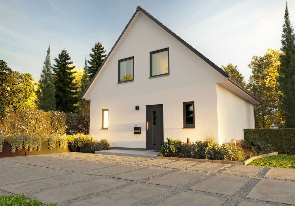 Immobilie in Bennhausen - Raumwunder 100, Preis inkl. Grundstück, massiv gebaut - Bild 1