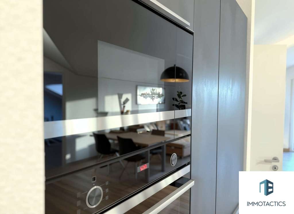Immobilie in Braunweiler - Barrierearme 3-Zimmer-Wohnung mit Loft-Flair, Westbalkon, Aufzug und zwei Stellplätzen in Roxheim - Bild 4