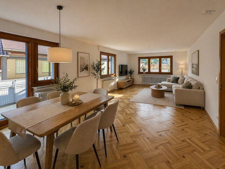 Immobilie in Höfen an der Enz - Vorlauf-Moderne 6,5 Zimmer Wohnung in zentraler Lage - Bild 0