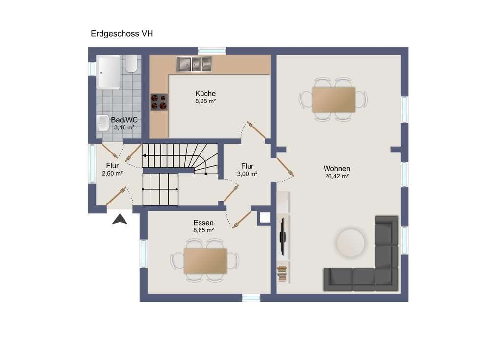 Immobilie in Seeheim-Jugenheim - Zweifamilienhaus in zentraler Lage - Bild 2